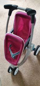 quinny toy double buggy